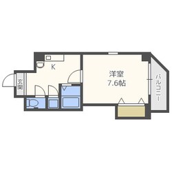 クラビス上町台の物件間取画像